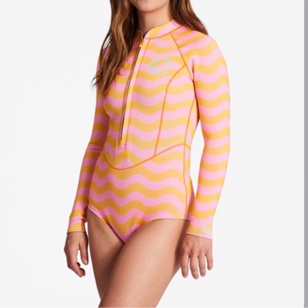 SOLD 🔥🔥 BILLABONG - 1/1 Salty Dayz Light Long Sleeve Spring Suit - Picture 5 of 16